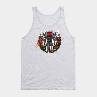 Skibidi Toilet TV Man, Titan Tv Man, Titan Speakerman Tank Top